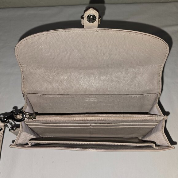 Coach F51688 Charlie Callie Putty Leather Hybrid Wallet Clutch Wallet Wristlet - Picture 4 of 7